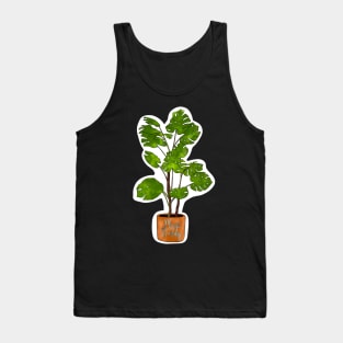 Monstera Plant Daddy Tank Top